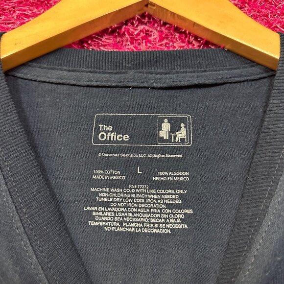 Dunder Mifflin Team Scranton The Office TV Series Tee L - Picture 4 of 4
